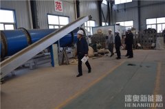 瑞奧木薯渣烘干機能力出眾，為企業打開“財富大門”